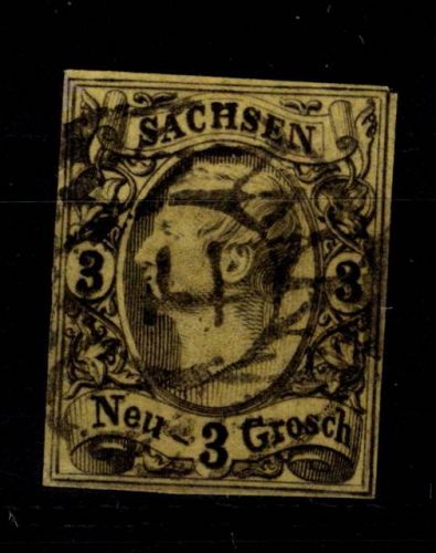 Sachsen 11 gestempelt #DCT70