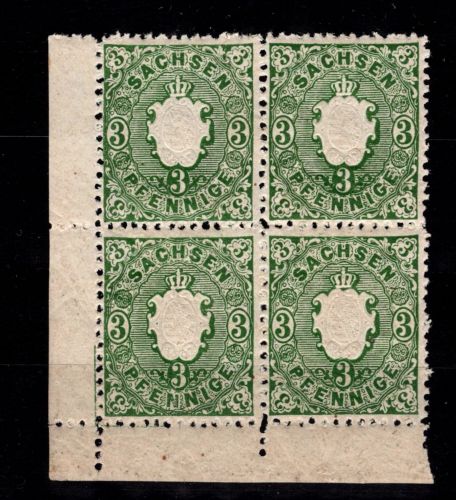 Sachsen 14 a postfrisch