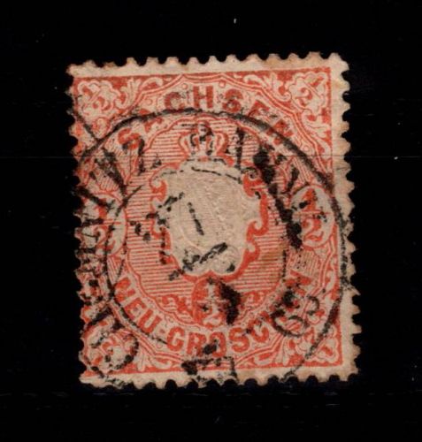 Sachsen 15 gestempelt #DCT98