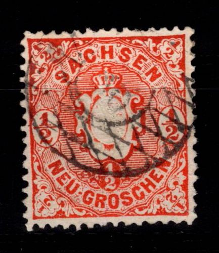 Sachsen 15 gestempelt #DCT99