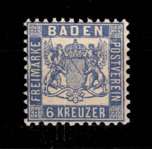 Baden 19 a postfrisch #DCV09