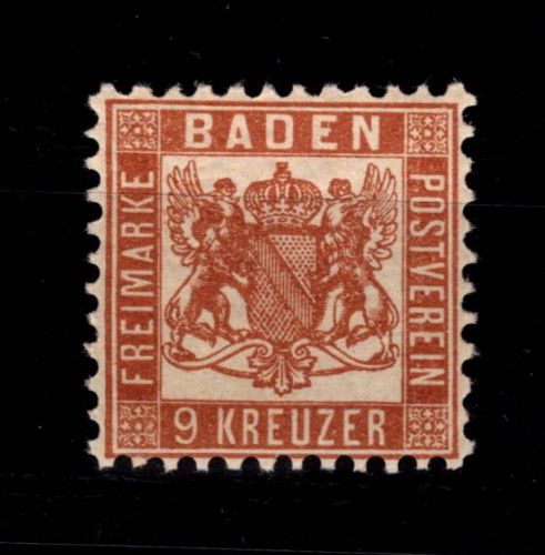 Baden 20 a postfrisch #DCV11