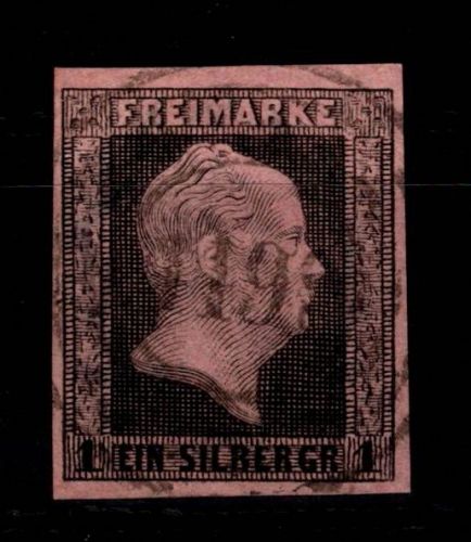 Preußen 1 gestempelt