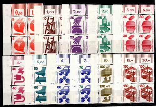 BRD Bund 694-703, 773 postfrisch