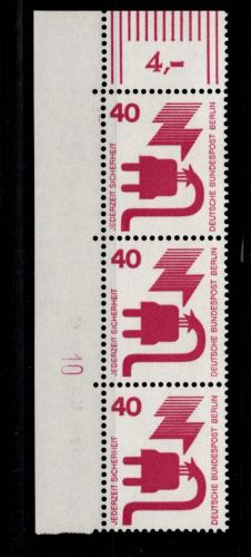 Berlin 407 DZ postfrisch Druckerzeichen 10 #DCV62