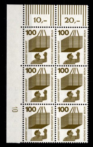 Berlin 410 DZ gestempelt