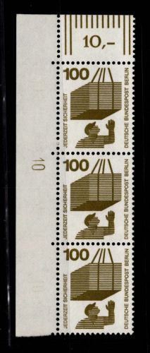 Berlin 410 DZ gestempelt Druckerzeichen 10 #DCV69