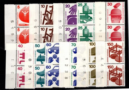 Berlin 402-411, 453 postfrisch