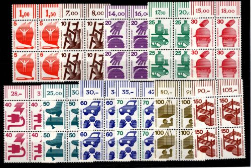 Berlin 402-411, 453 postfrisch