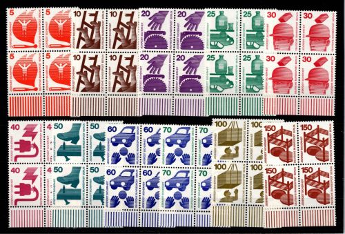 Berlin 402-411, 453 postfrisch