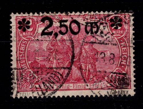 Deutsches Reich 118 b gestempelt tiefst geprüft Oechsner BPP #DDM04