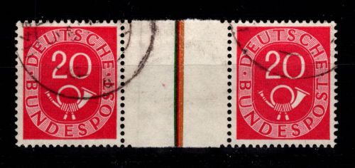 BRD Bund WZ 2 gestempelt #DDM30