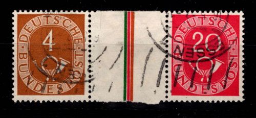 BRD Bund WZ 3 gestempelt #DDM31