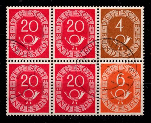 BRD Bund W 2, W 3 gestempelt #DDM33