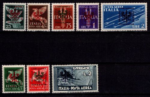 Deutsche Besetzung Laibach 21-28 postfrisch #DBU58