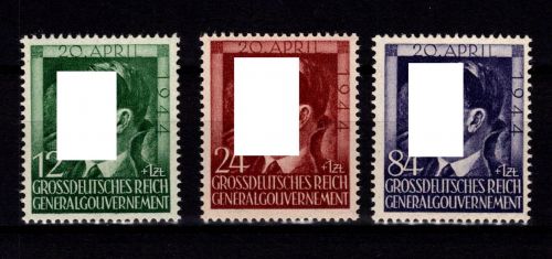 Generalgouvernement 117-119 postfrisch #DBV05