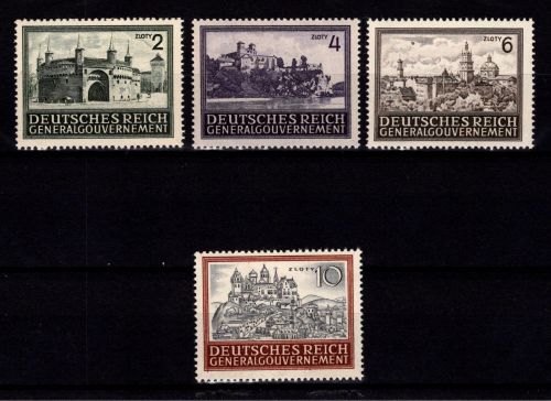 Generalgouvernement 113-116 postfrisch #DBV06