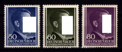 Generalgouvernement 110-112 postfrisch #DBV09