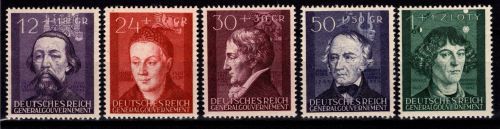Generalgouvernement 96-100 postfrisch #DBV11