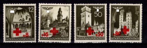 Generalgouvernement 52-55 postfrisch #DBV20