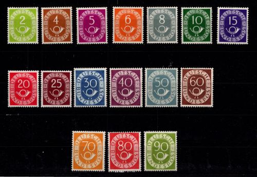 BRD Bund 123-138 postfrisch #DBV40