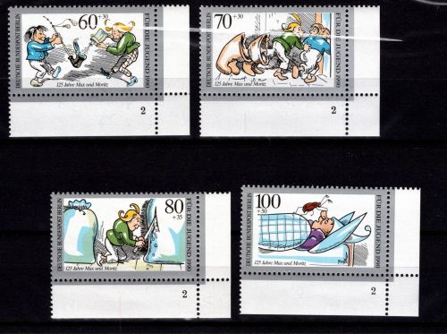 Berlin 868-871 FN postfrisch Formnummer 2 #DBV45