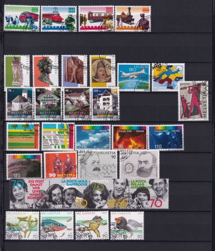 Schweiz Jahrgang 1997 gestempelt #DCJ10