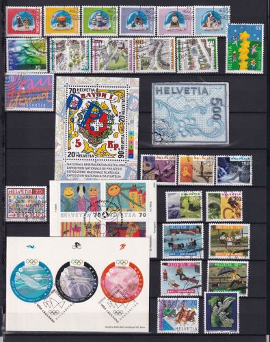 Schweiz Jahrgang 2000 gestempelt #DCJ13