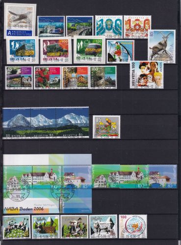Schweiz Jahrgang 2006 gestempelt #DCJ19