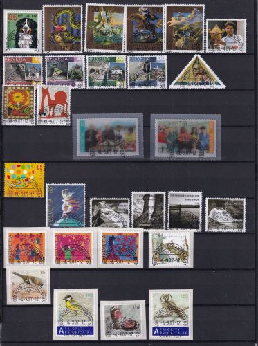 Schweiz Jahrgang 2007 gestempelt #DCJ20