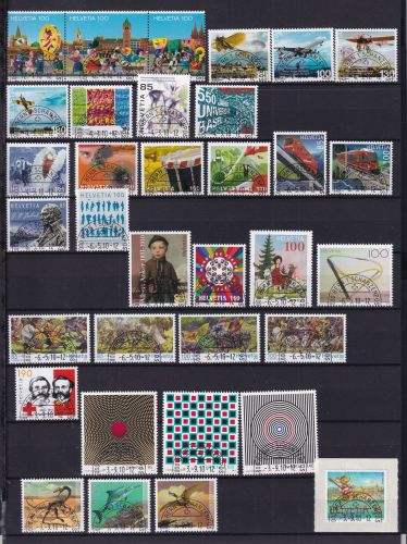 Schweiz Jahrgang 2010 gestempelt #DCJ23