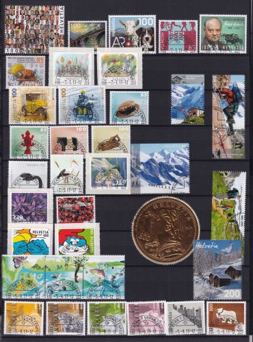 Schweiz Jahrgang 2013 gestempelt #DCJ26