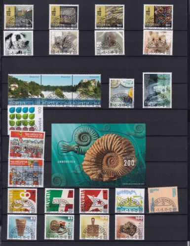 Schweiz Jahrgang 2015 gestempelt #DCJ28