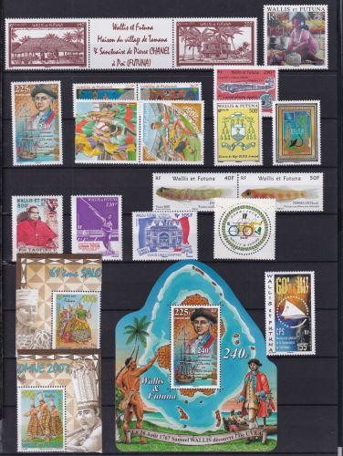 Wallis und Futuna Jahrgang 2007 postfrisch #DCJ44