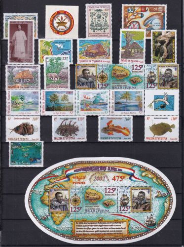 Wallis und Futuna Jahrgang 2002 postfrisch #DCJ49
