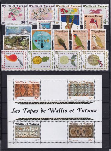Wallis und Futuna Jahrgang 2001 postfrisch #DCJ50