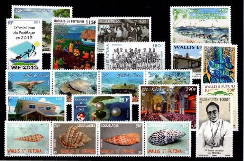 Wallis und Futuna Jahrgang 2012 postfrisch #DCJ54