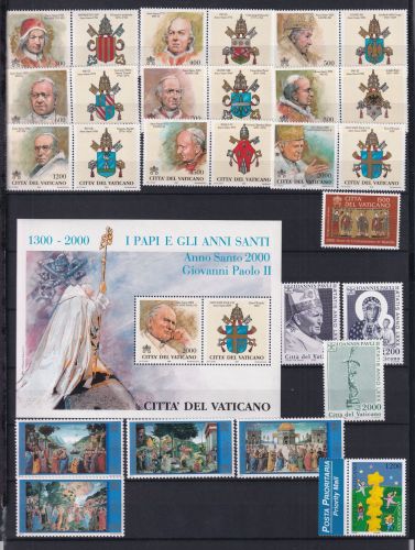 Vatikan Jahrgang 2000 postfrisch mit MH 0-8 #DCJ69