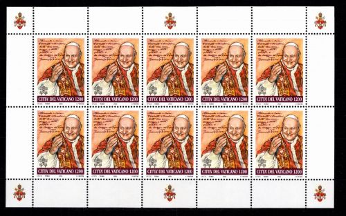 Vatikan 1352 postfrisch als Kleinbogen #DCJ96