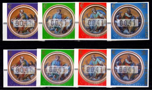 Vatkan Automarkenmarken 11-14 x+y postfrisch #DCK04