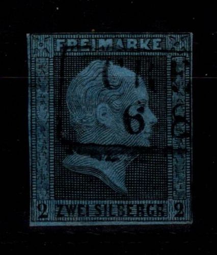 Preußen 3 gestempelt leichte Mängel #DCW08