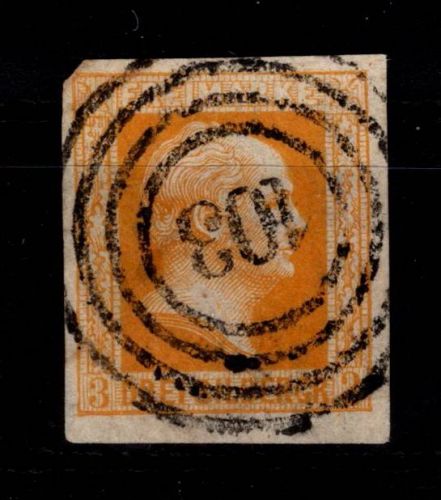 Preußen 8 gestempelt N4 103 "Berlin", minimal berührt #DCW19