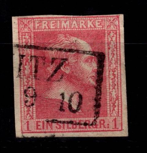 Preußen 10 gestempelt #DCW29