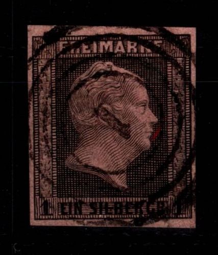 Preußen 2 gestempelt N4 1 "Aachen" #DCW40