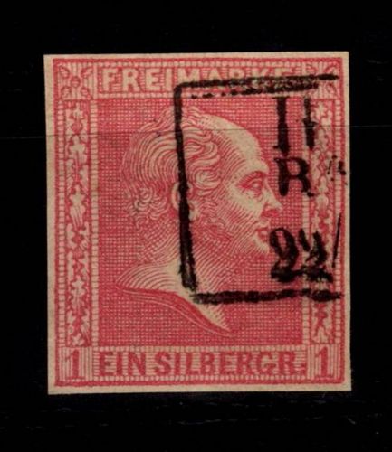 Preußen 10 gestempelt