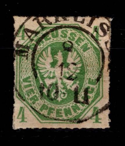 Preußen 14 gestempelt #DCW54