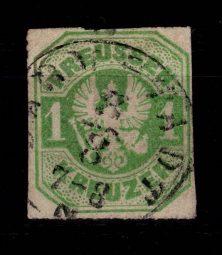 Preußen 22 gestempelt