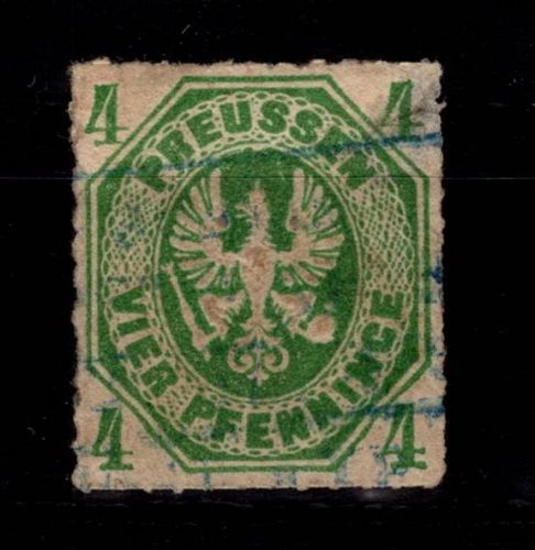 Preußen 16-18 gestempelt leichte Mängel #DCW78