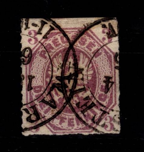 Preußen 19 gestempelt