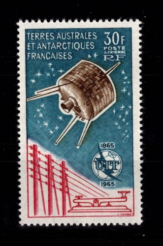 Französische Gebiete in der Antarktis 32 postfrisch Motiv Fernmeldeunion #DCZ26